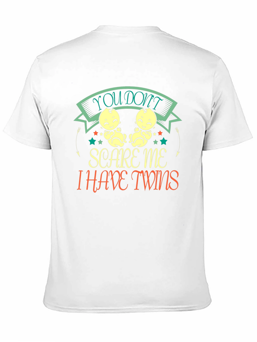 Funny I Have Twins Black T-Shirt