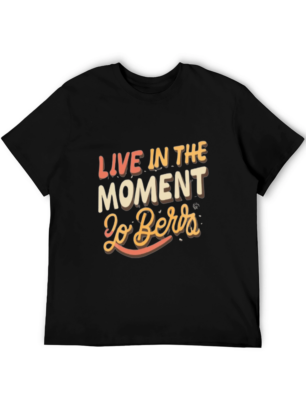 Live In The Moment Black T-Shirt