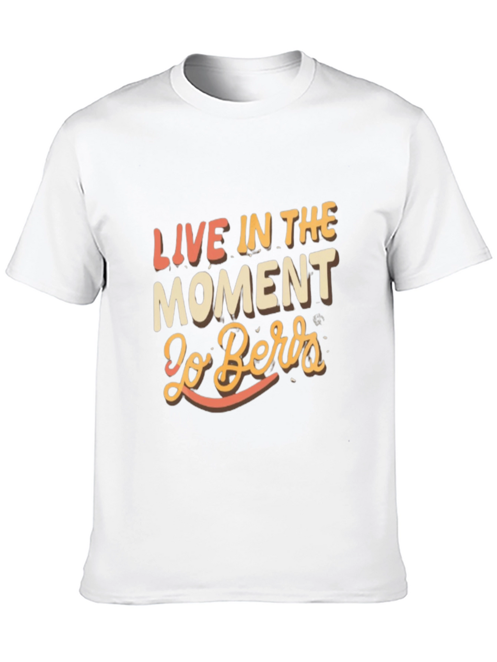 Live In The Moment Black T-Shirt