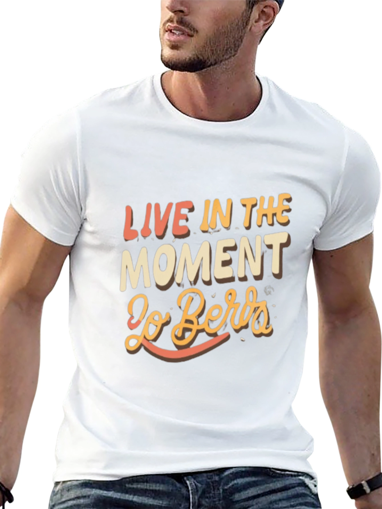 Live In The Moment Black T-Shirt