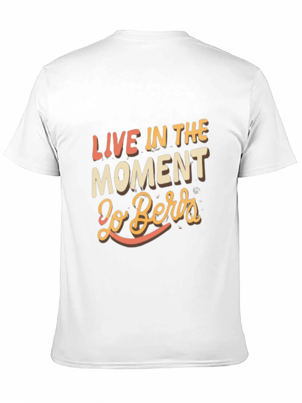 Live In The Moment Black T-Shirt