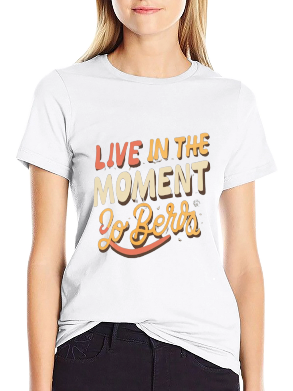 Live In The Moment Black T-Shirt