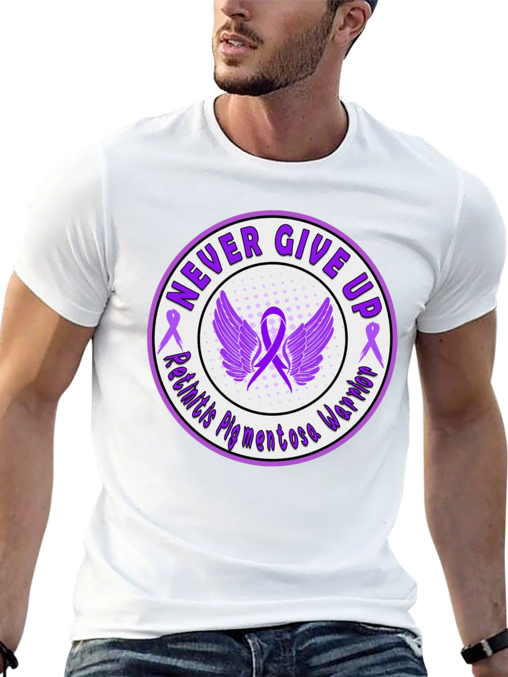 Retinitis Pigmentosa Warrior T-Shirt