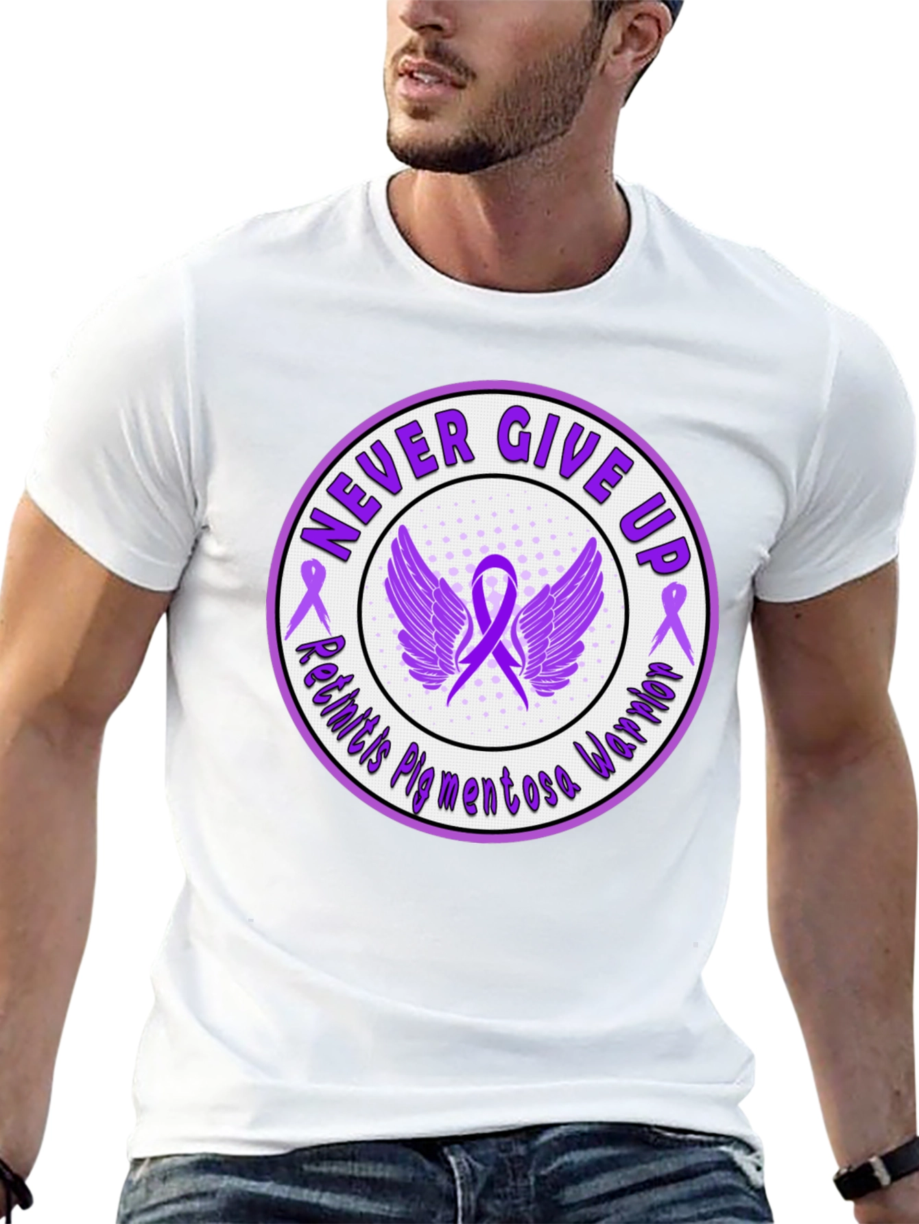 Retinitis Pigmentosa Warrior T-Shirt