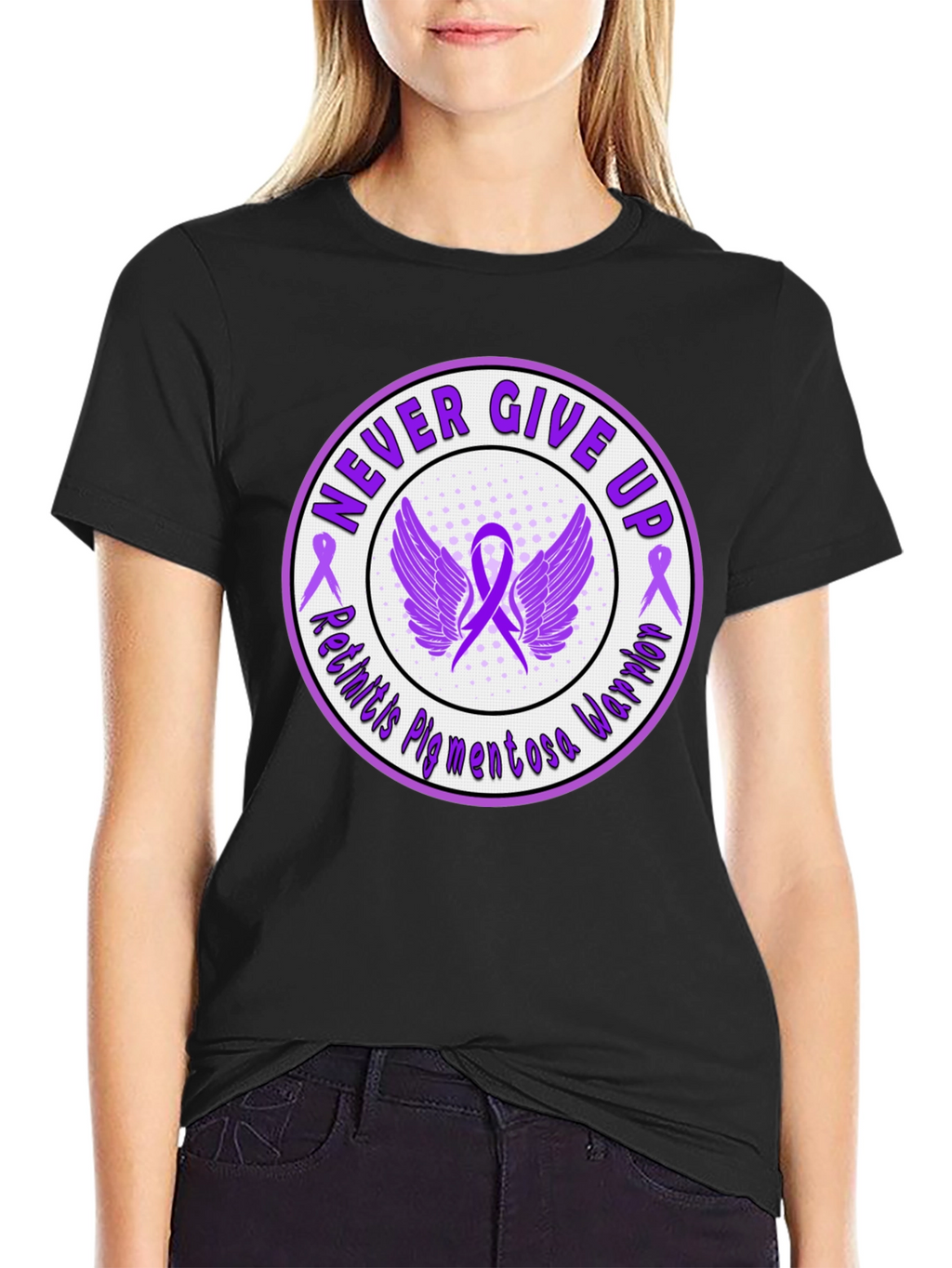 Retinitis Pigmentosa Warrior T-Shirt