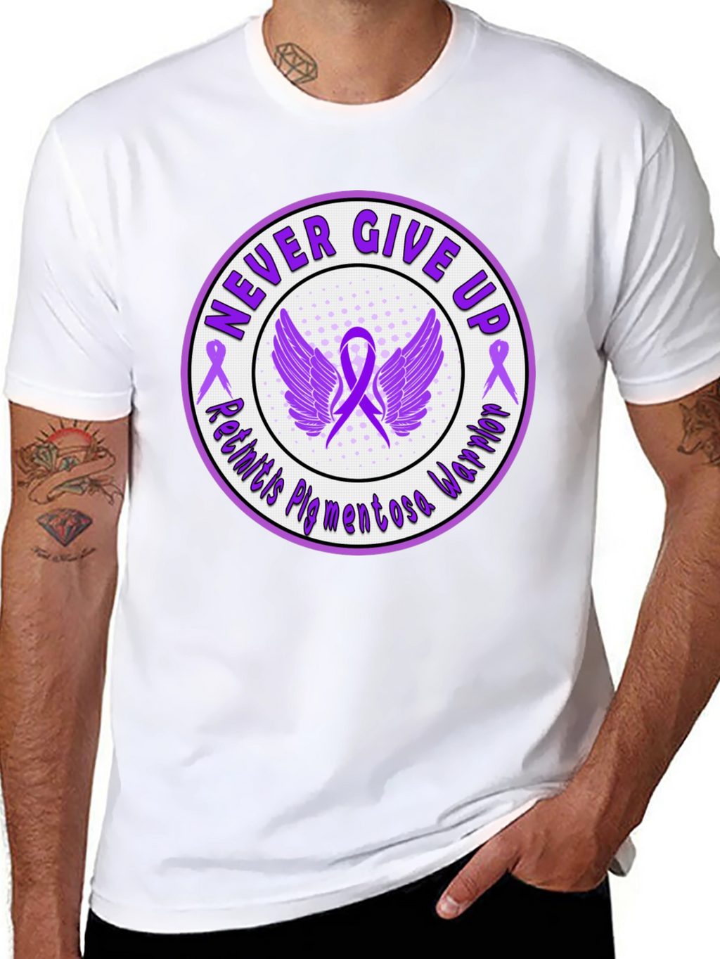 Retinitis Pigmentosa Warrior T-Shirt