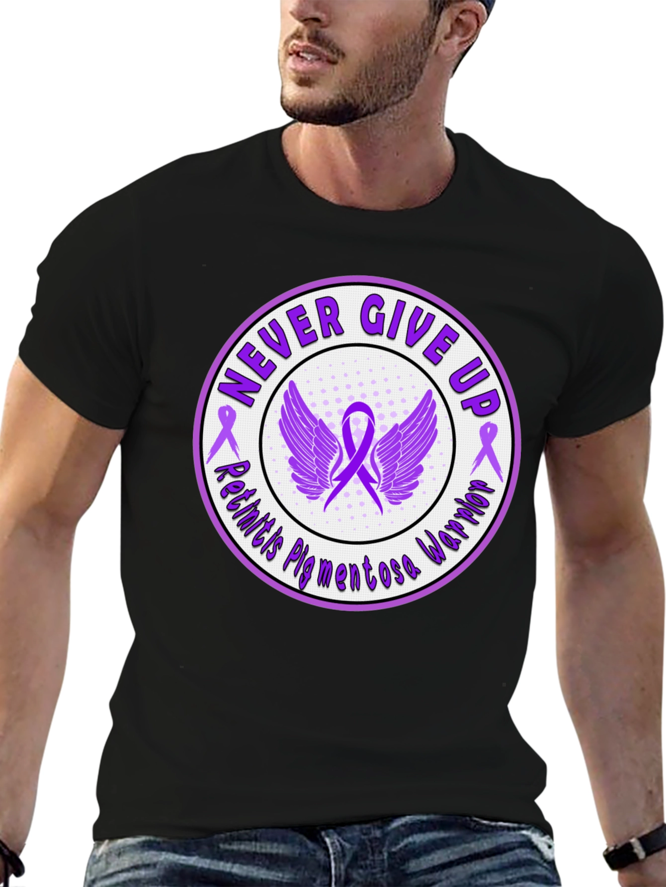 Retinitis Pigmentosa Warrior T-Shirt