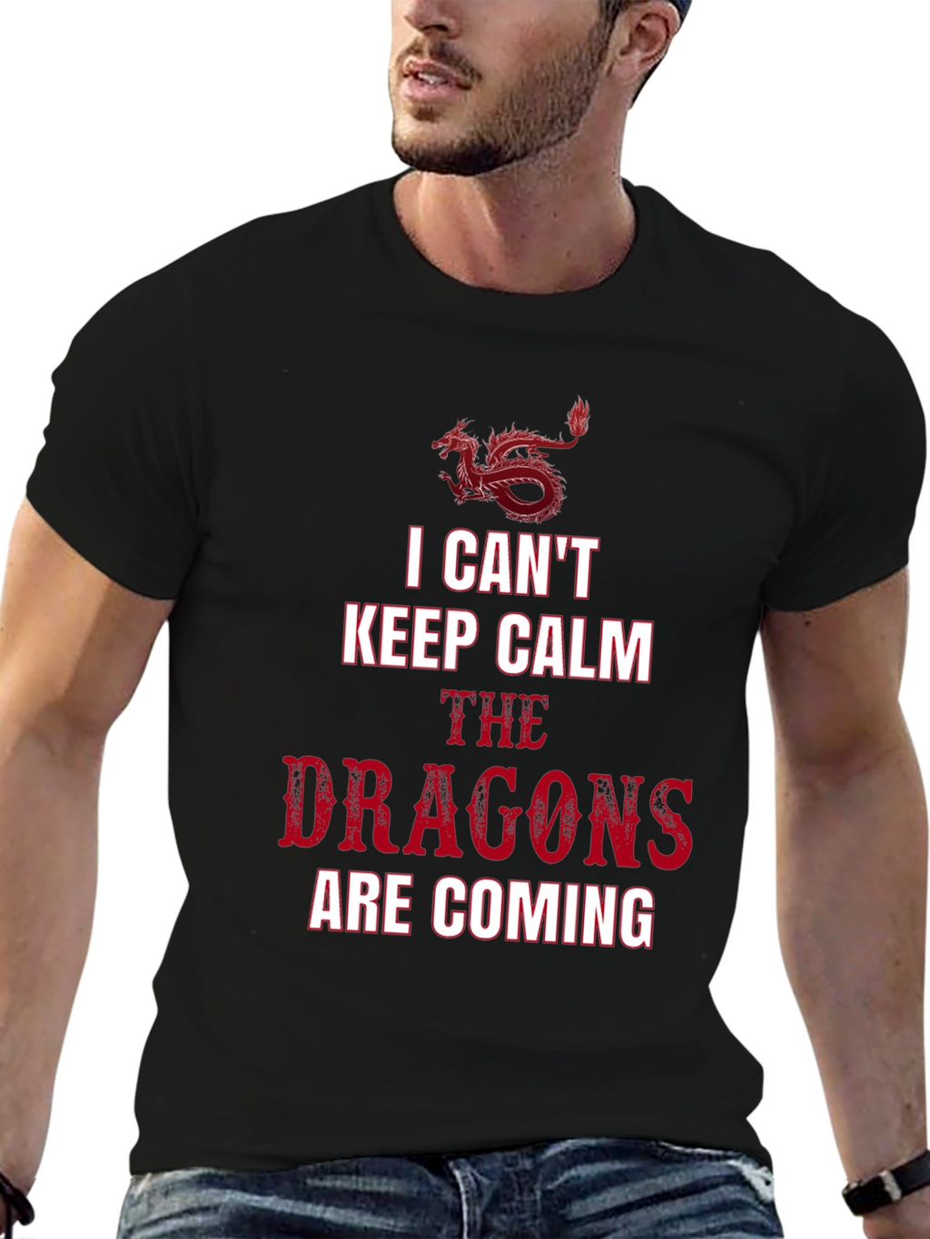 I Cant Keep Calm Dragons T-Shirt