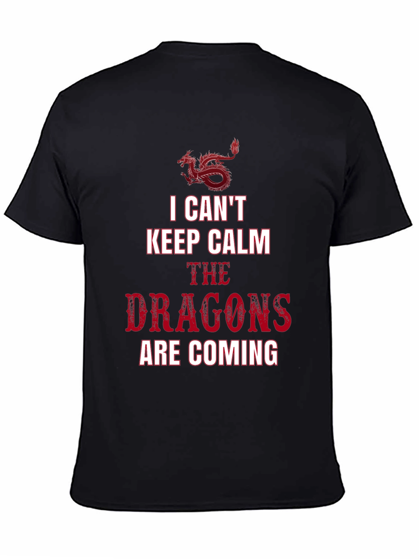 I Cant Keep Calm Dragons T-Shirt