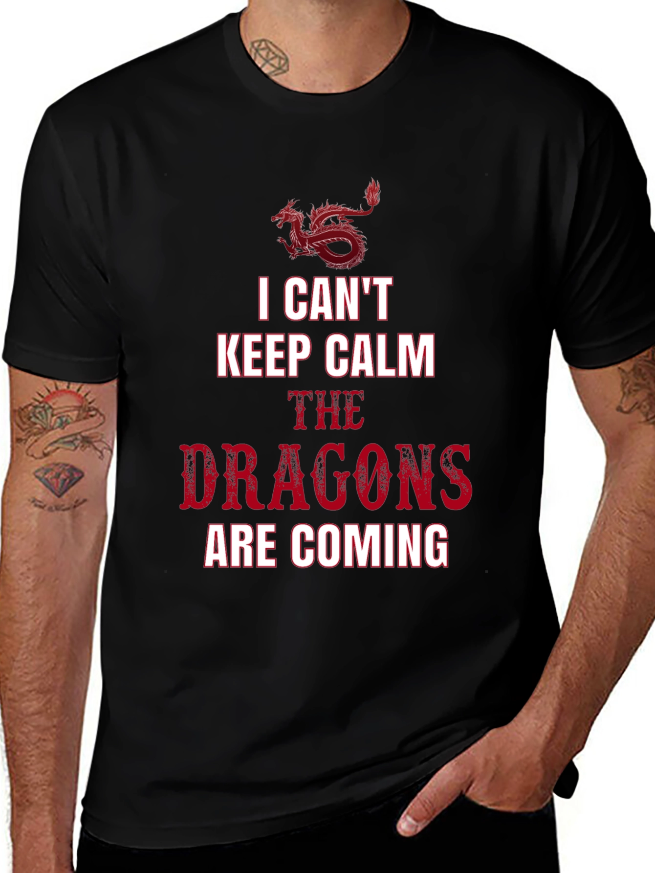 I Cant Keep Calm Dragons T-Shirt