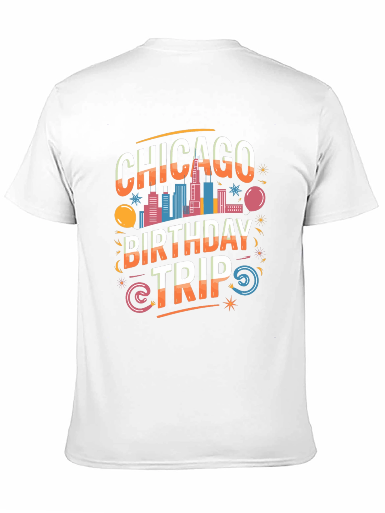 Chicago Birthday Trip Graphic Tee
