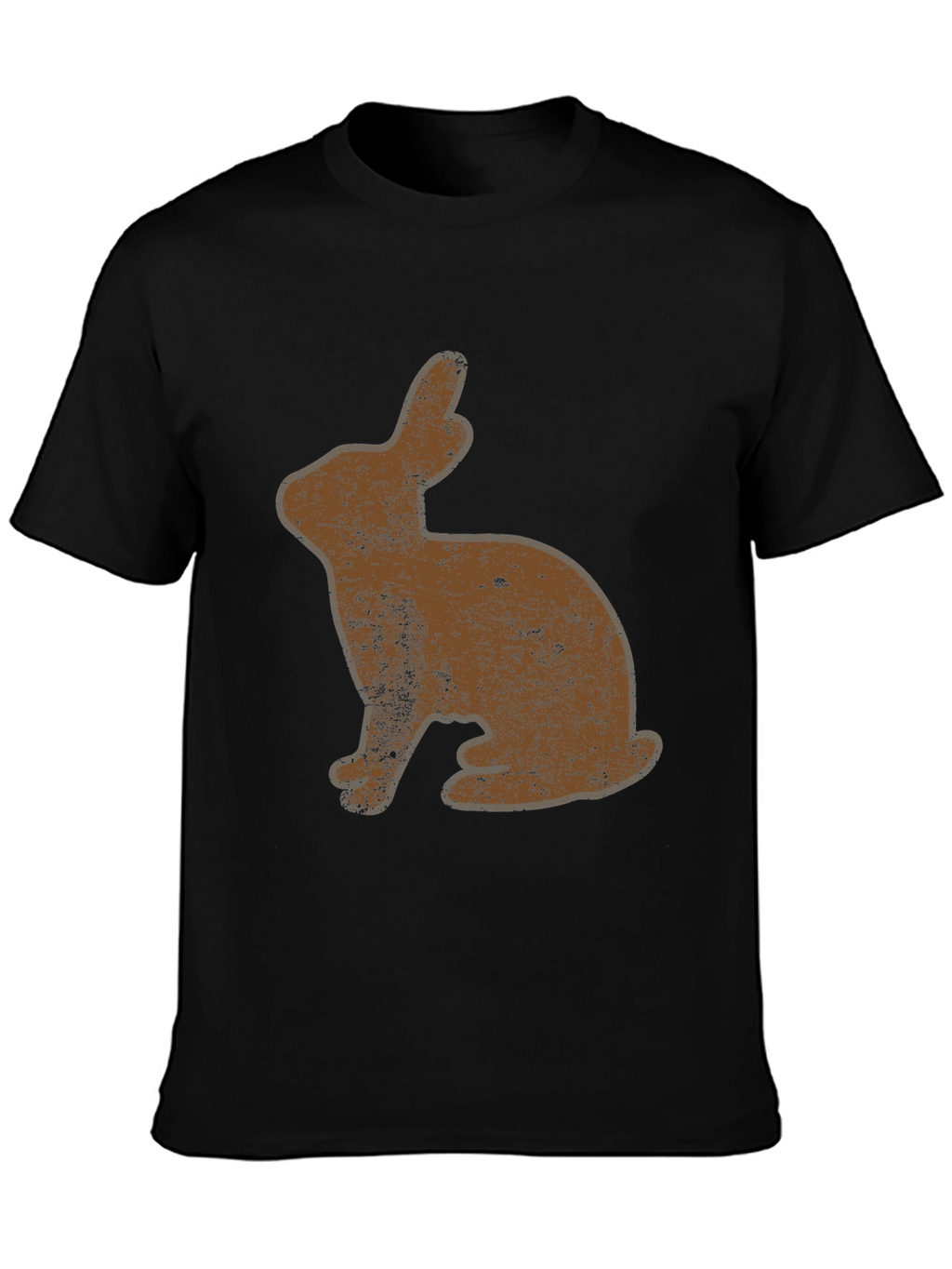 Distressed Bunny Graphic Tee