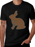 Distressed Bunny Graphic Tee