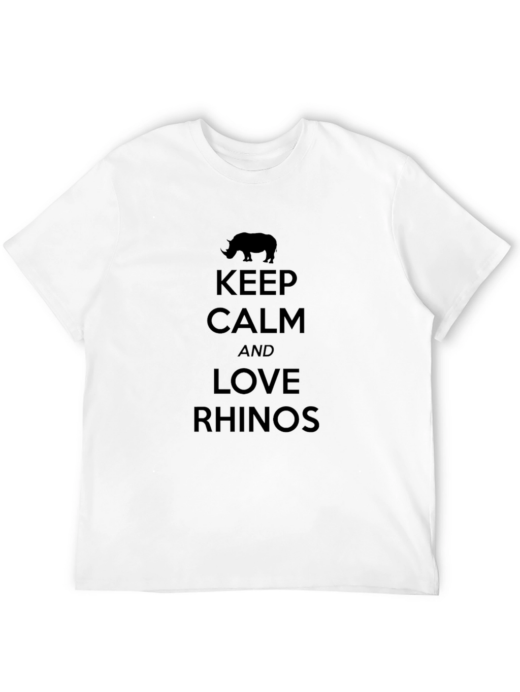 Keep Calm & Love Rhinos T-Shirt