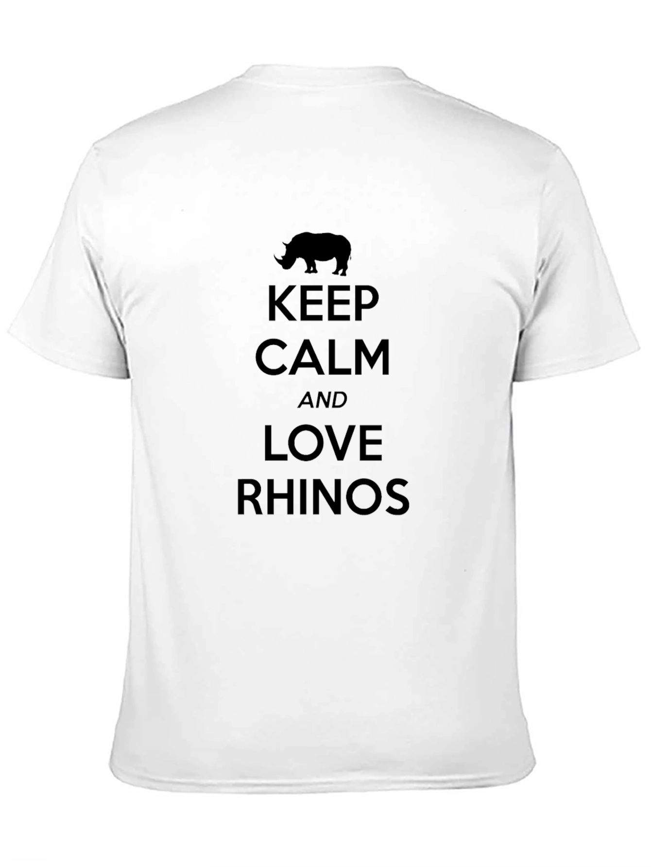 Keep Calm & Love Rhinos T-Shirt