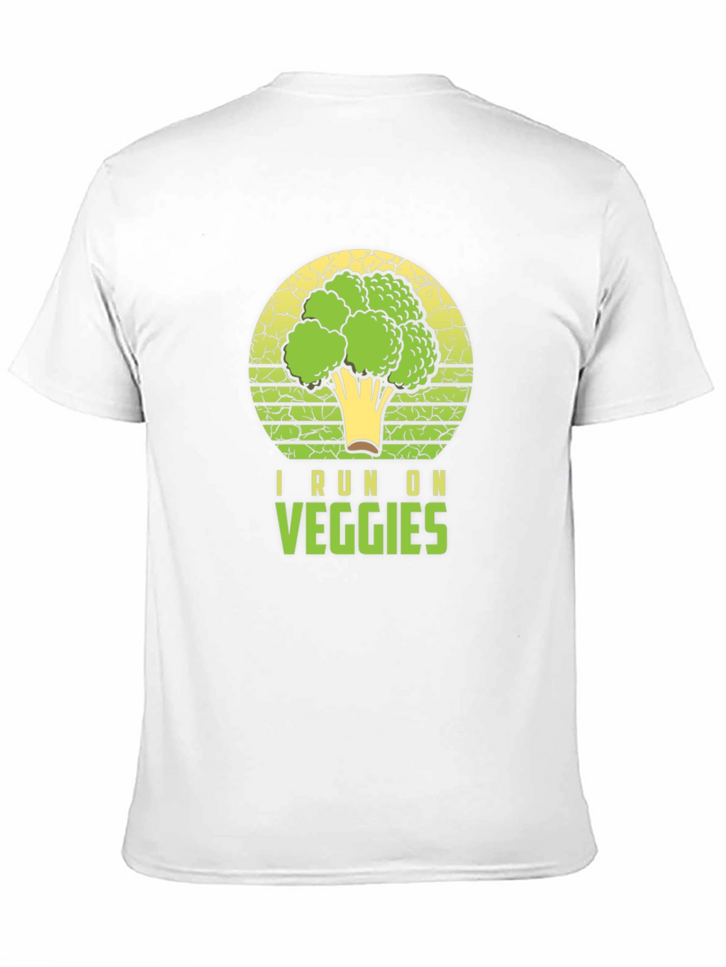 I Run On Veggies Broccoli Graphic Tee