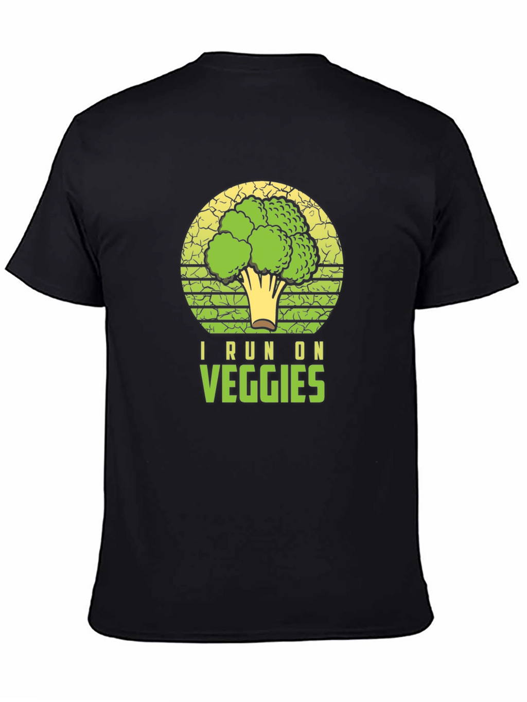 I Run On Veggies Broccoli Graphic Tee