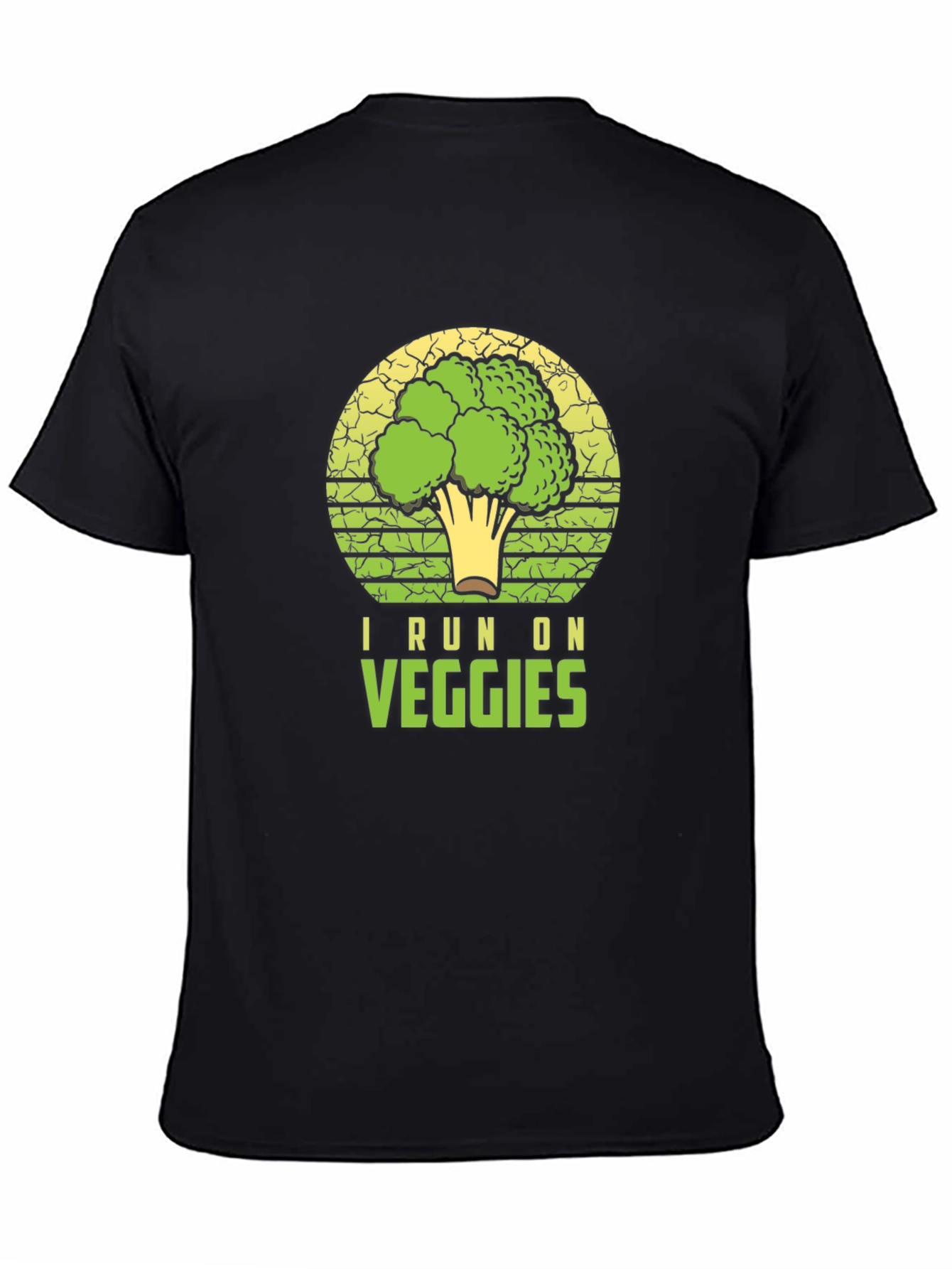 I Run On Veggies Broccoli Graphic Tee