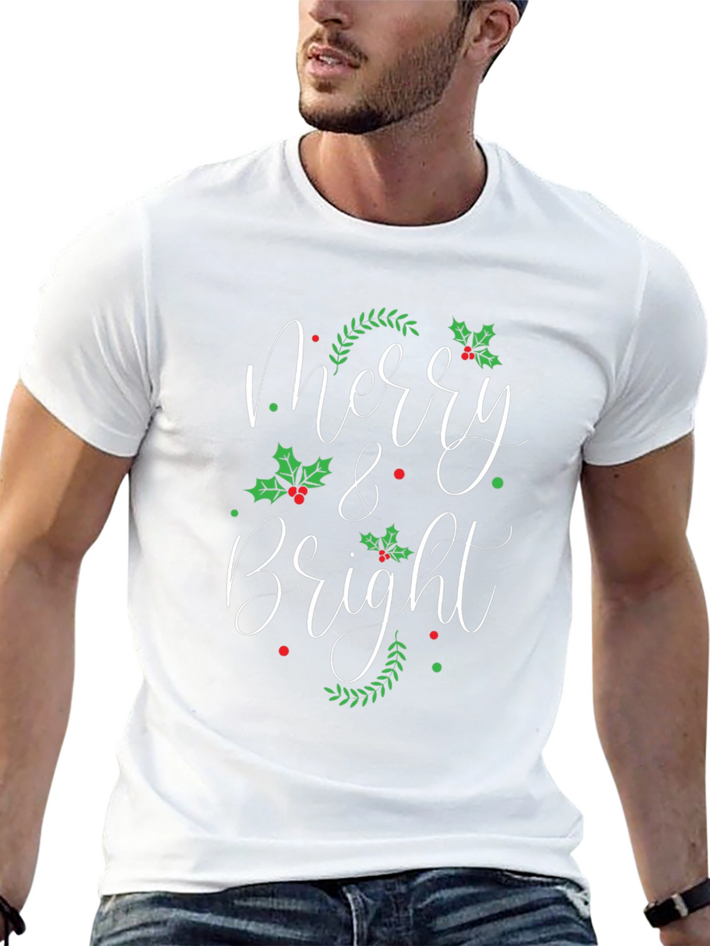 Merry & Bright Holiday T-Shirt