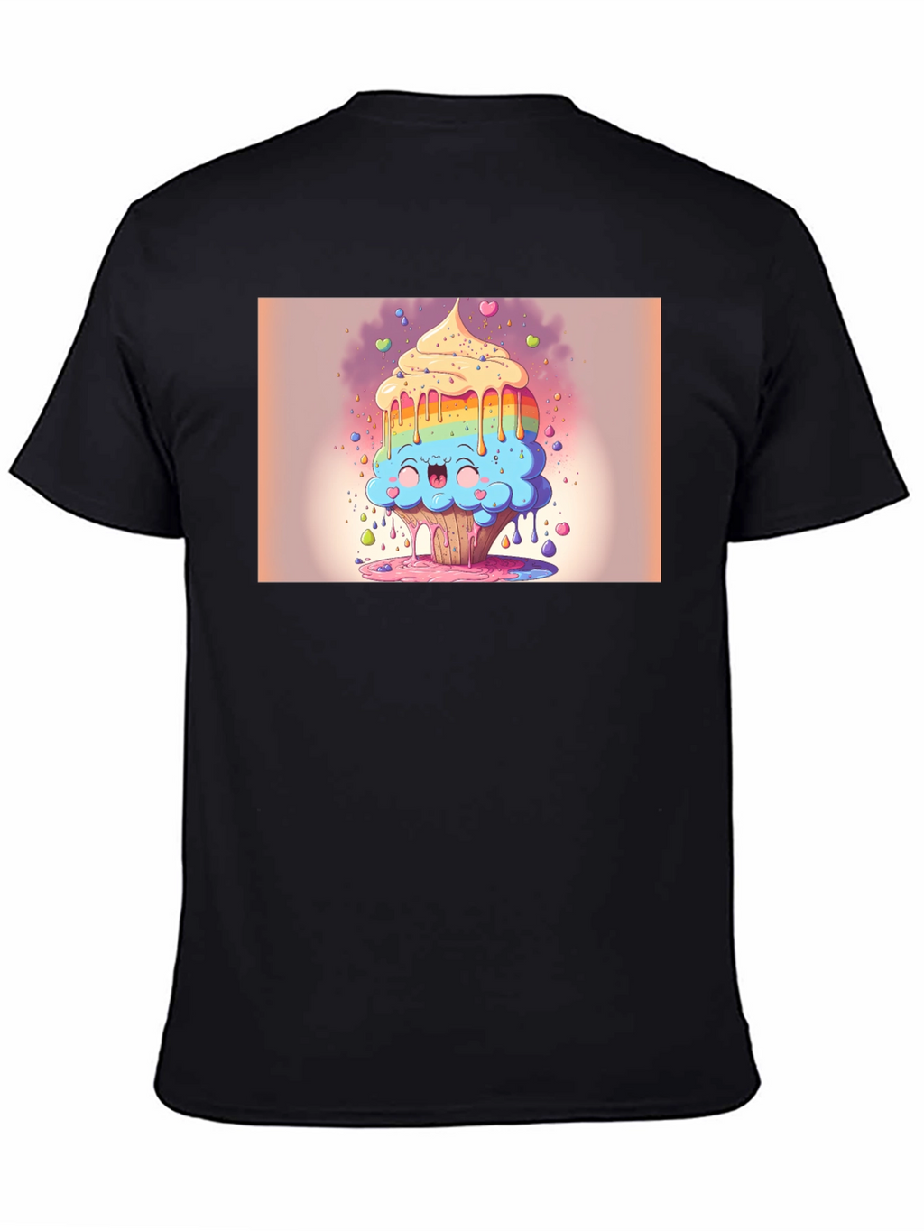 Rainbow Cupcake T-Shirt - Sweet Treat Style!