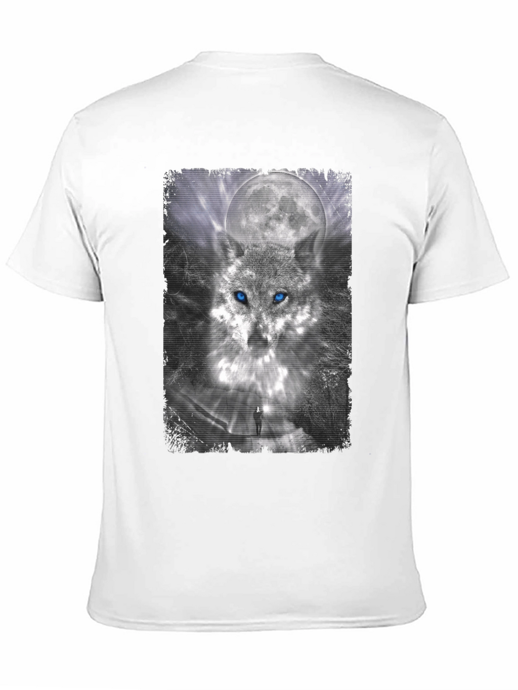Wolf Moon Graphic Tee - Stylish Black T-Shirt