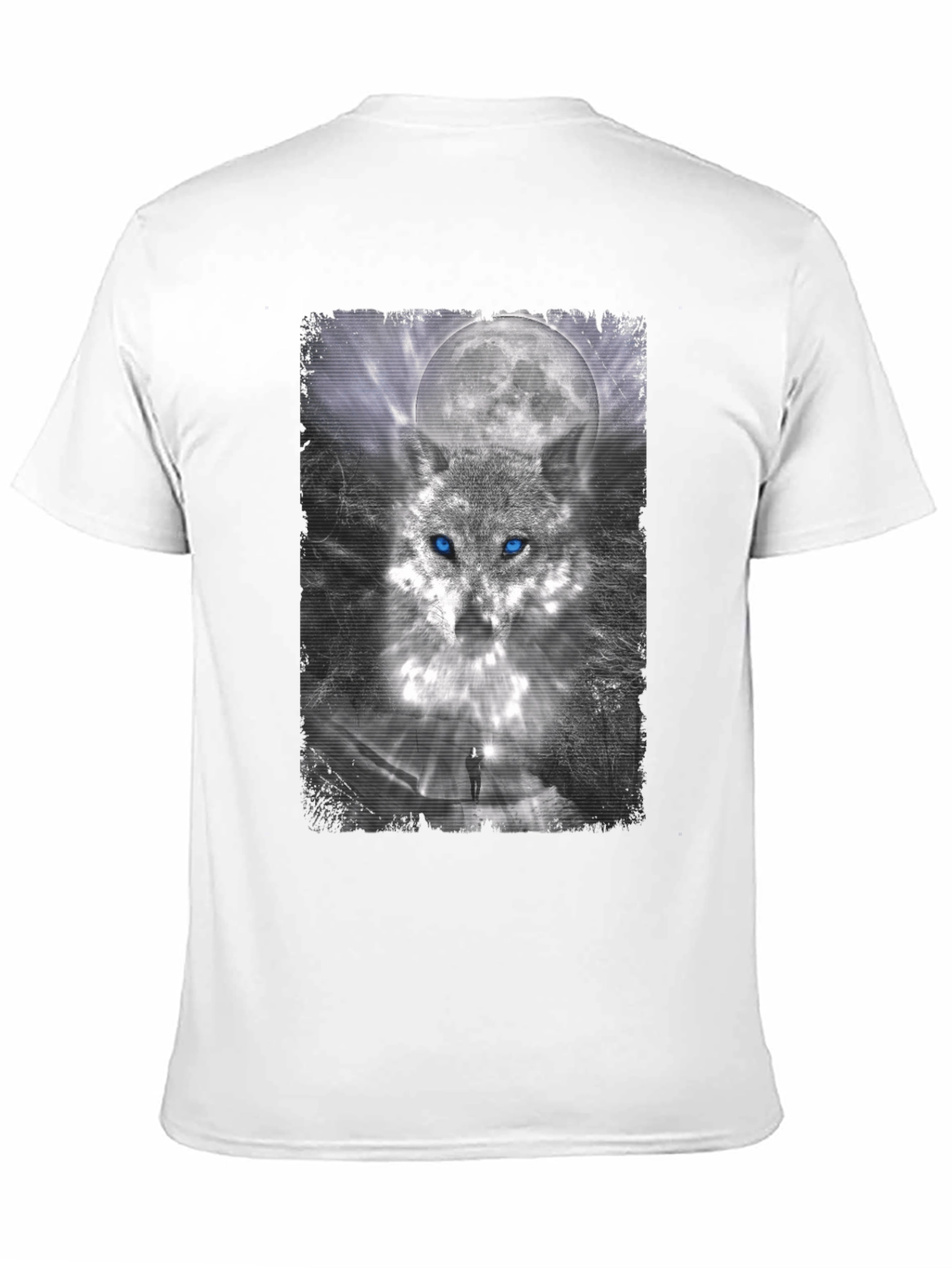 Wolf Moon Graphic Tee - Stylish Black T-Shirt