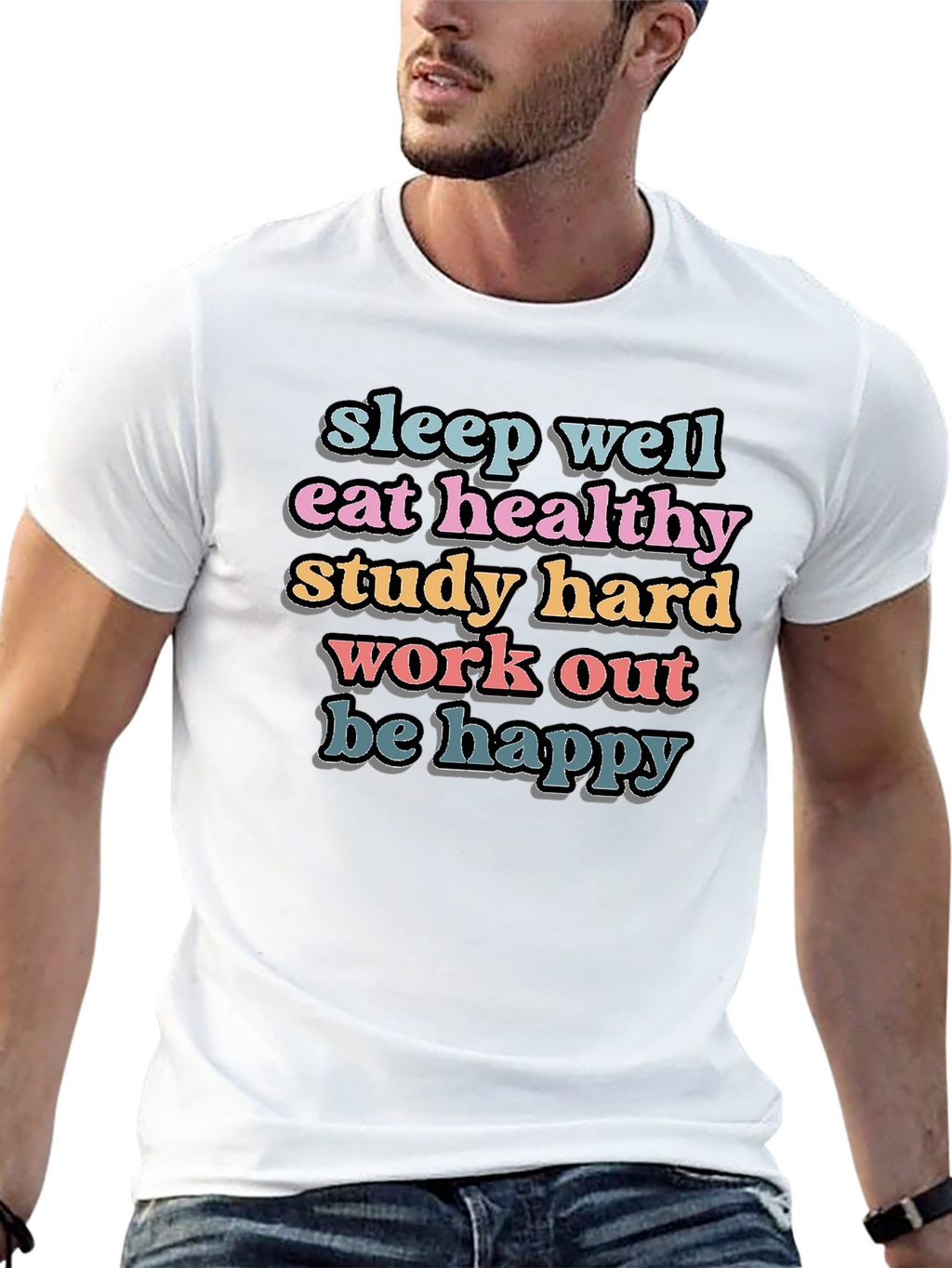 Sleep Well Motivational T-Shirt