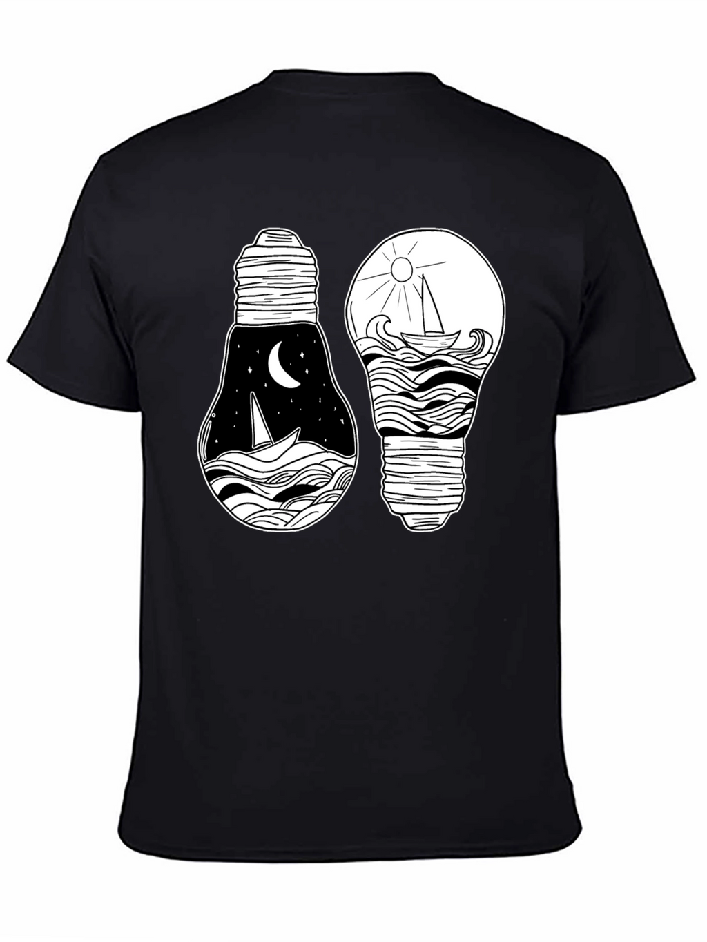 Nautical Light Bulb Graphic Tee