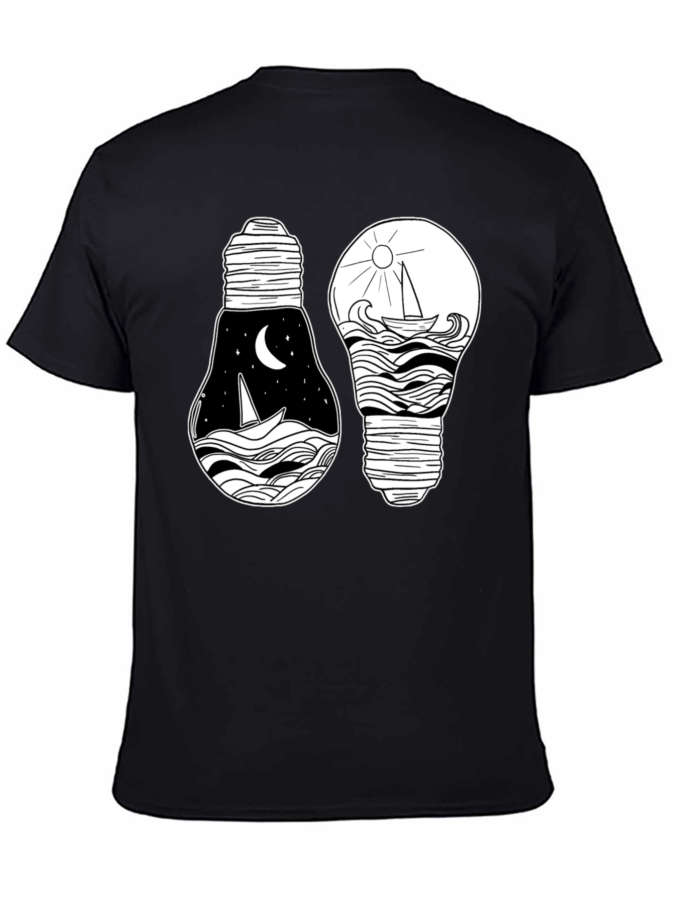 Nautical Light Bulb Graphic Tee