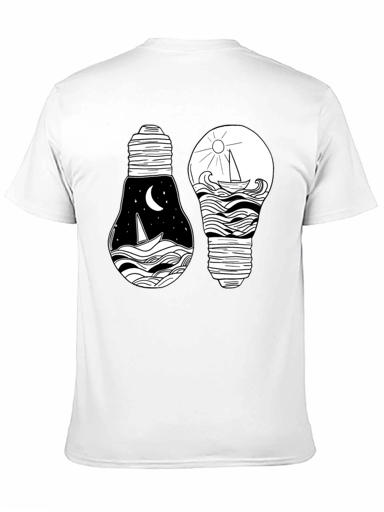 Nautical Light Bulb Graphic Tee