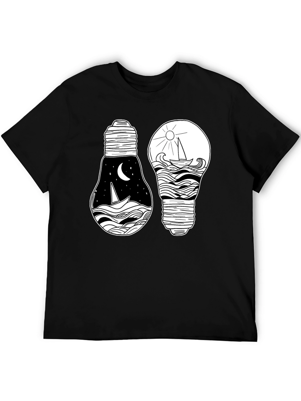 Nautical Light Bulb Graphic Tee