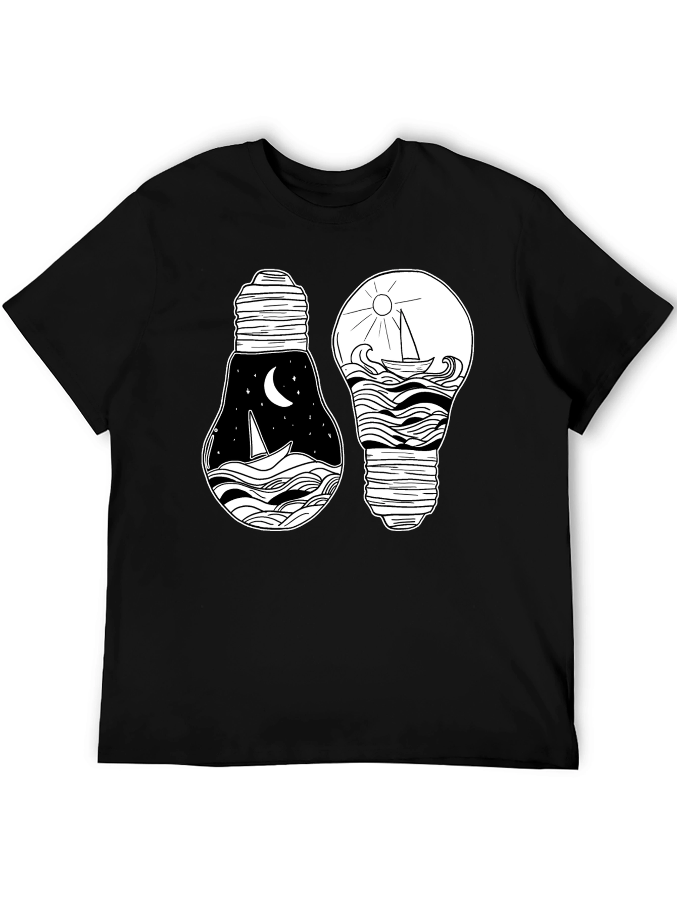 Nautical Light Bulb Graphic Tee