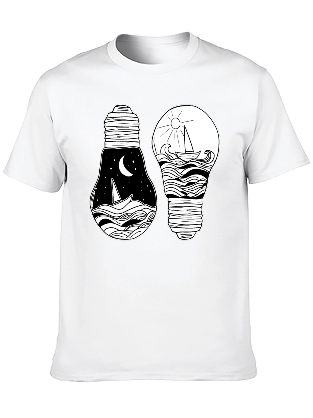 Nautical Light Bulb Graphic Tee