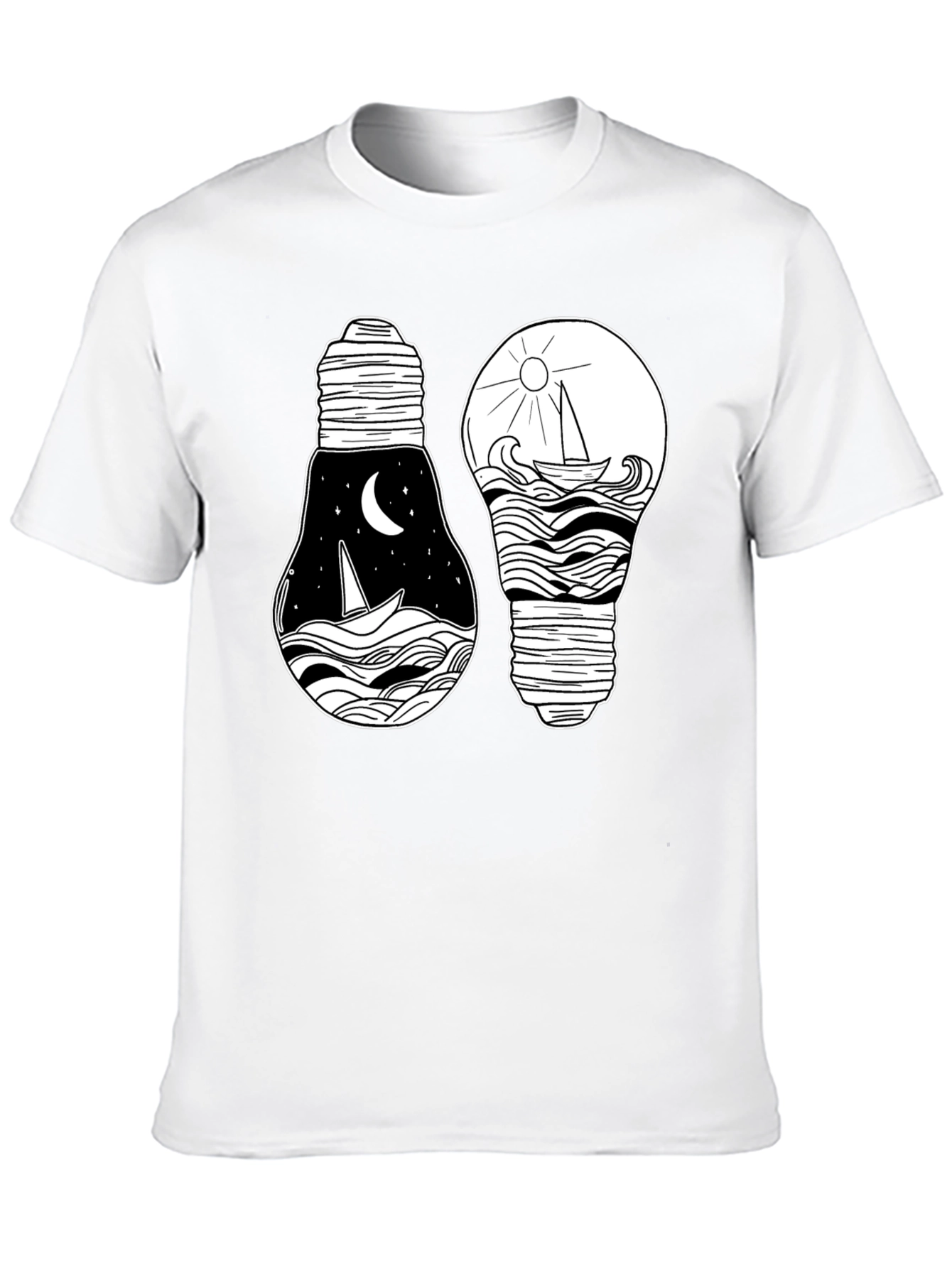 Nautical Light Bulb Graphic Tee