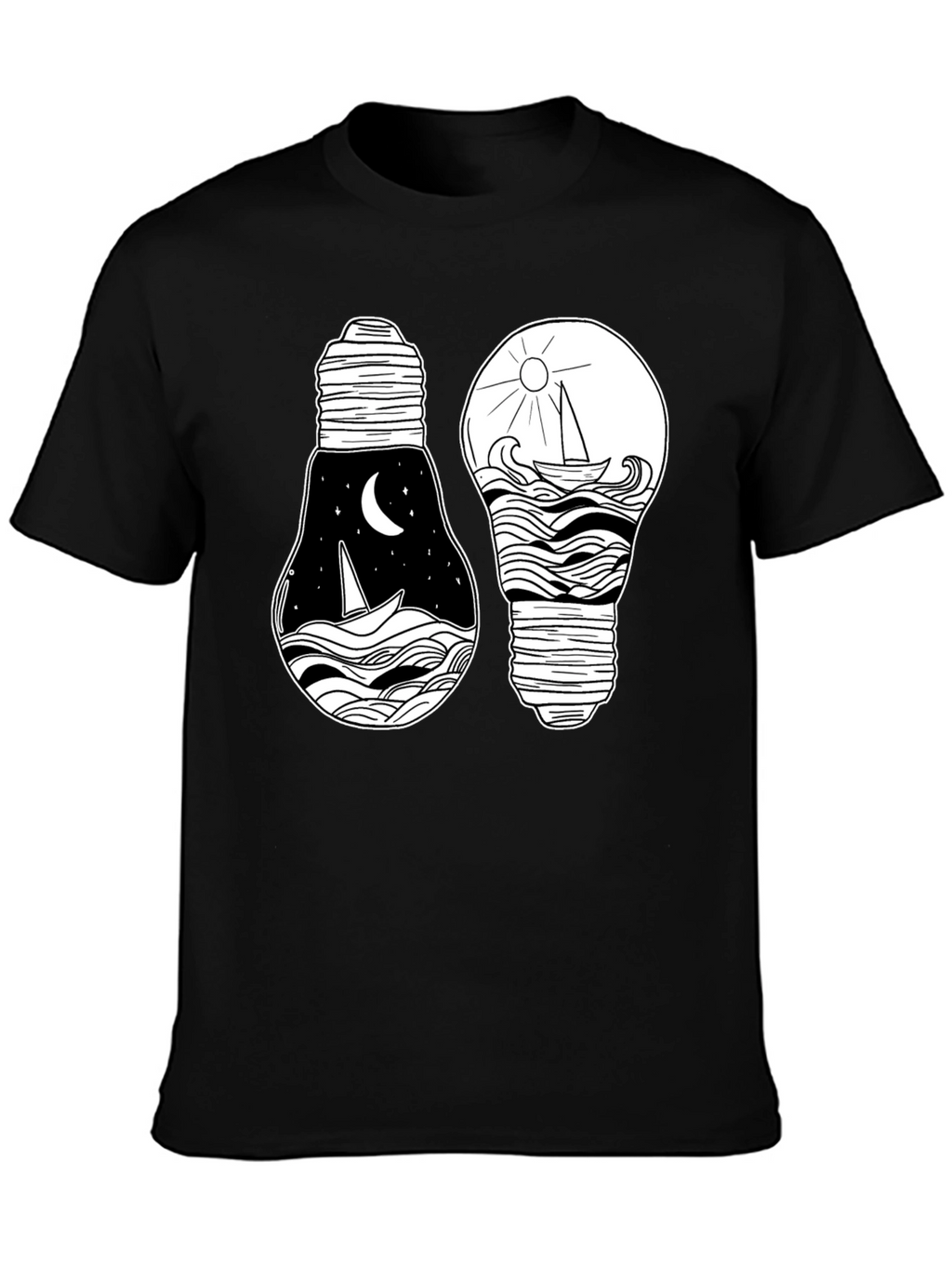Nautical Light Bulb Graphic Tee