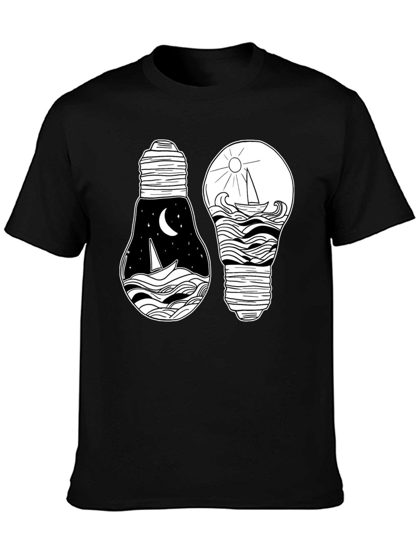 Nautical Light Bulb Graphic Tee