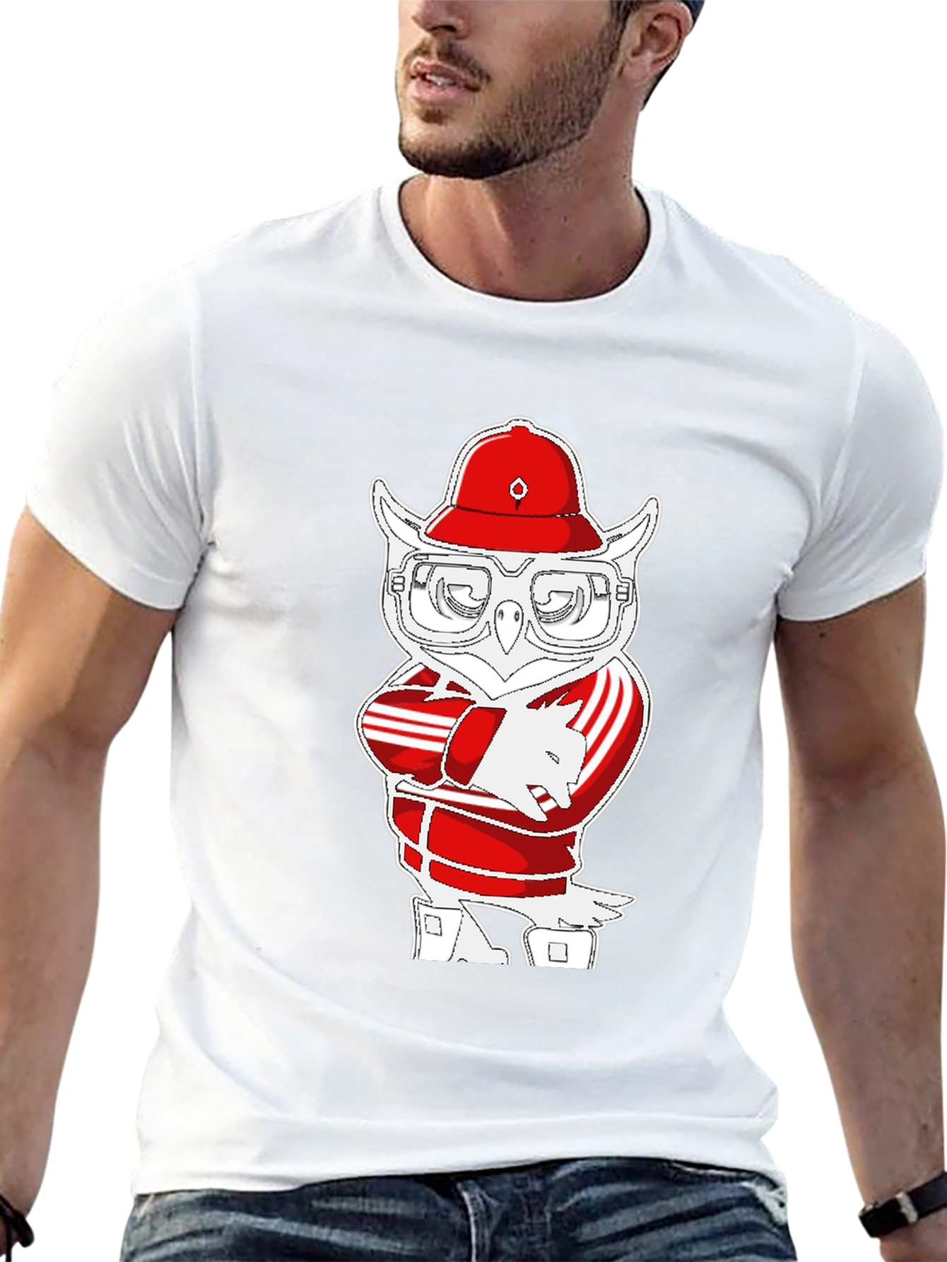 Cool Owl Graphic Tee
