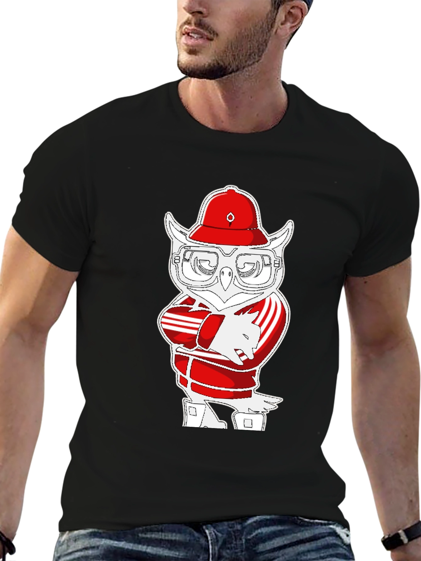 Cool Owl Graphic Tee