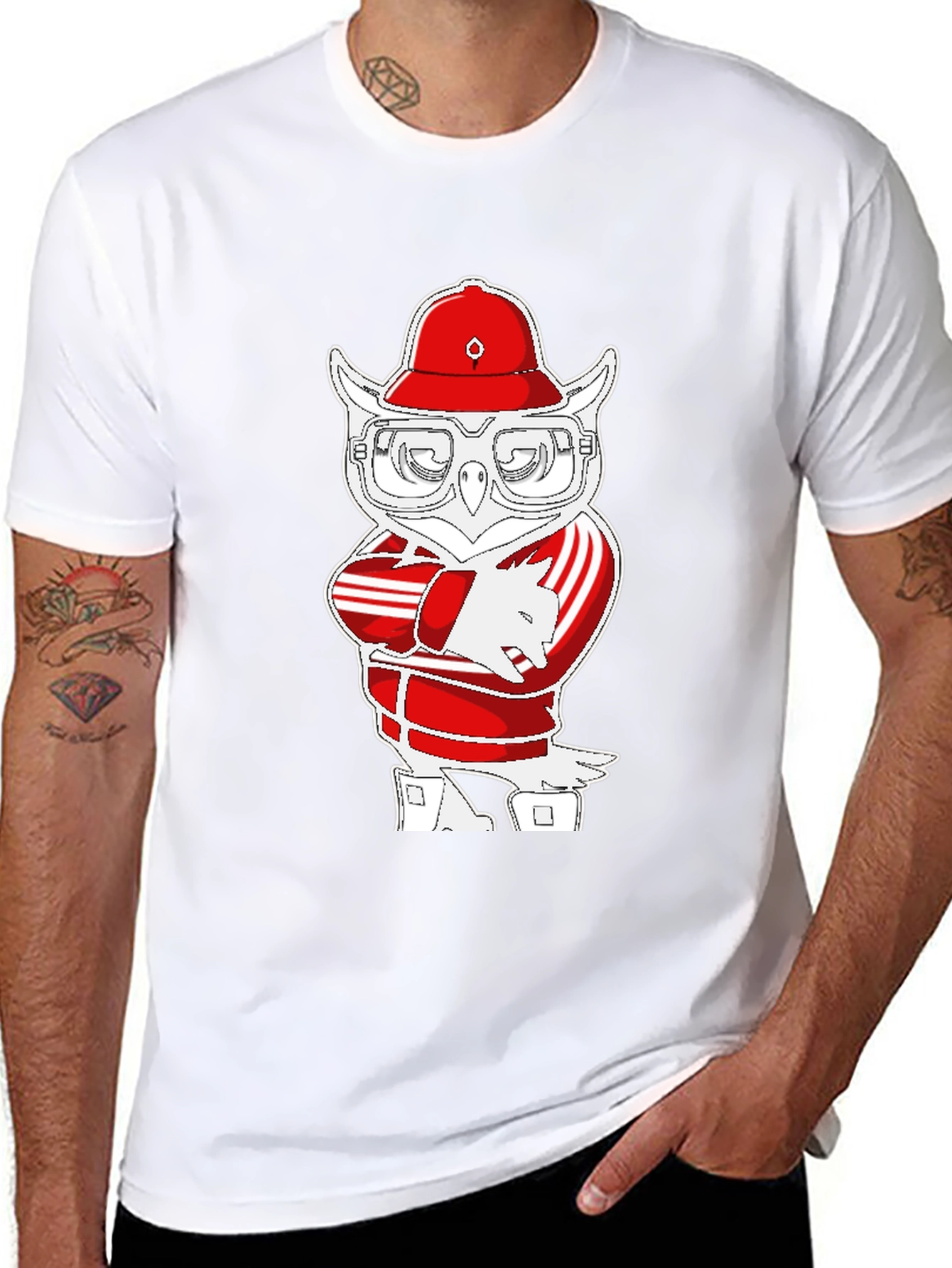 Cool Owl Graphic Tee