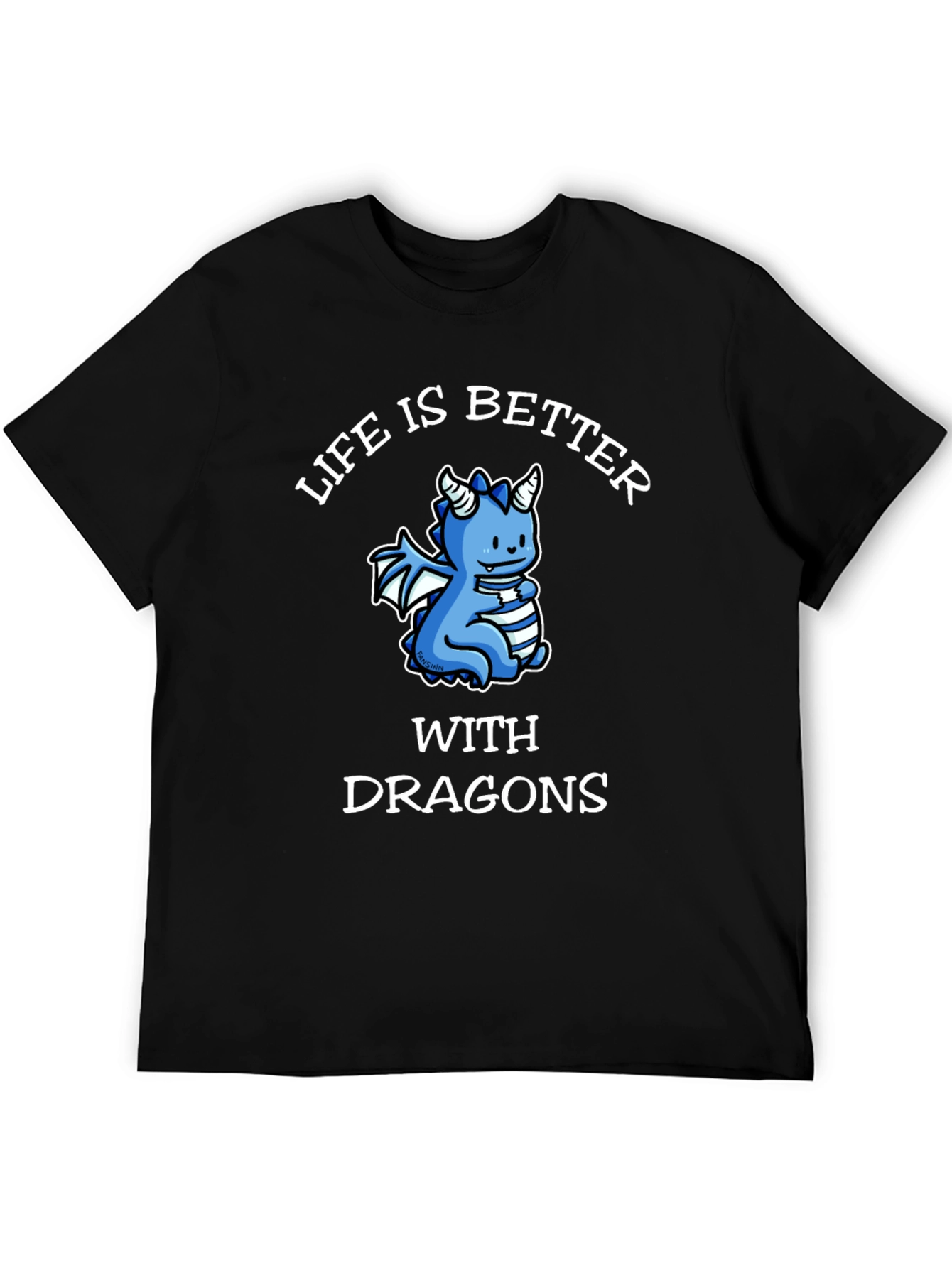 Life is Better With Dragons T-Shirt - Cute Dragon Design