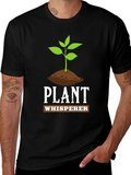 Plant Whisperer Graphic Tee - Gardening T-Shirt