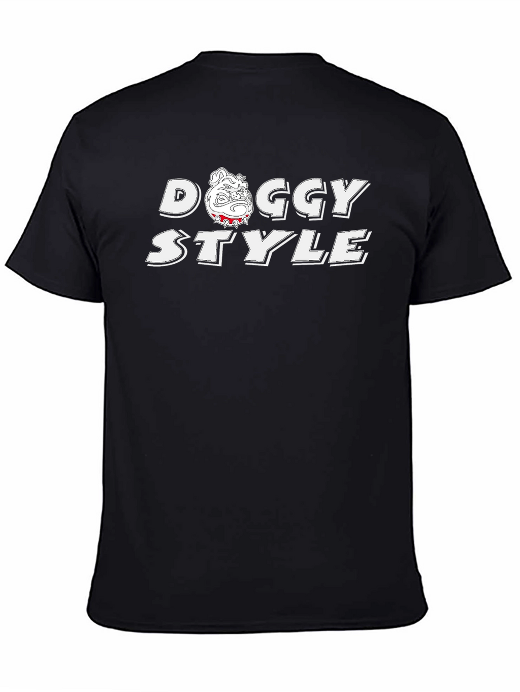 Doggy Style Graphic Tee - Black
