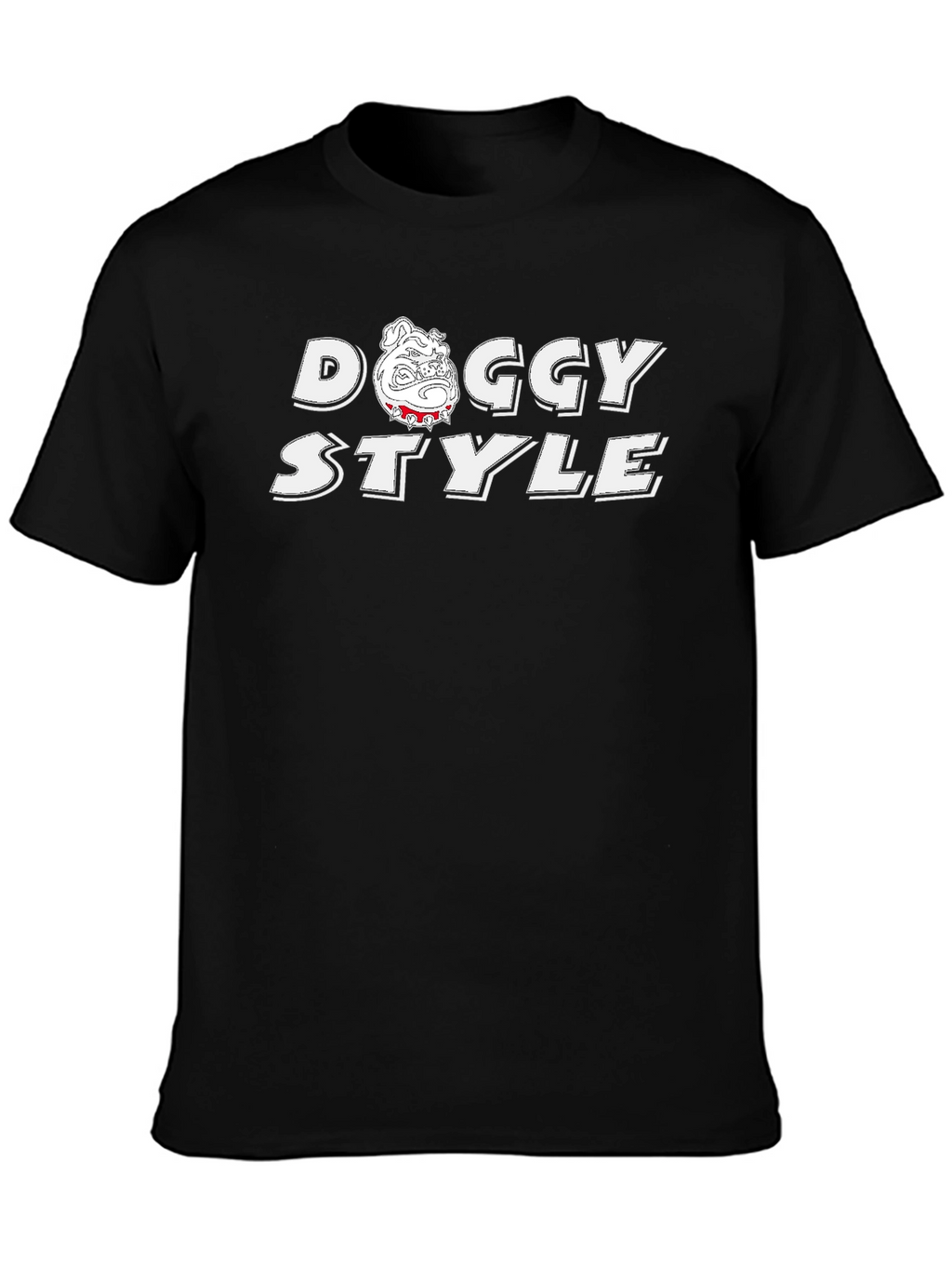 Doggy Style Graphic Tee - Black