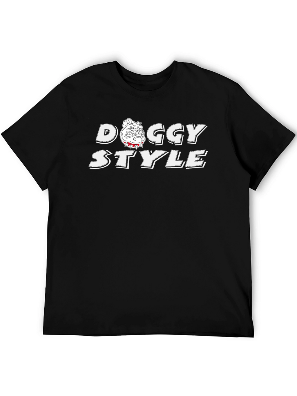 Doggy Style Graphic Tee - Black