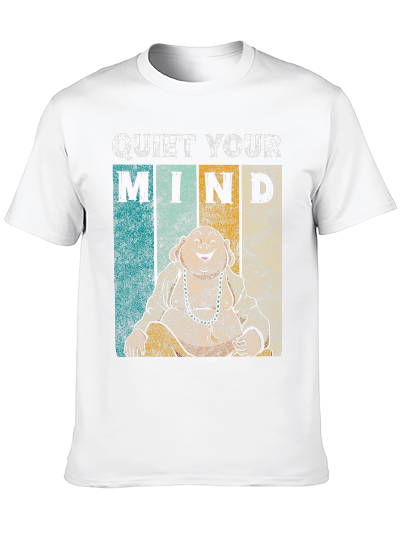 Quiet Your Mind Buddha Graphic T-Shirt