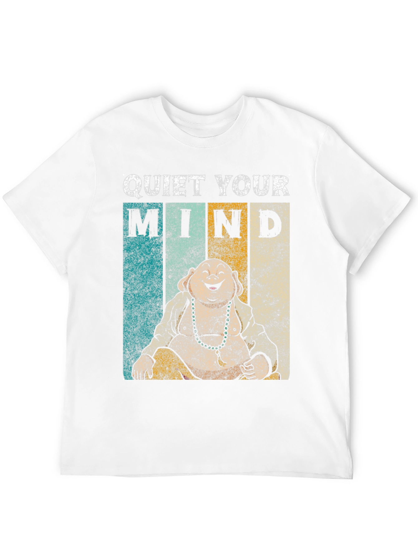 Quiet Your Mind Buddha Graphic T-Shirt
