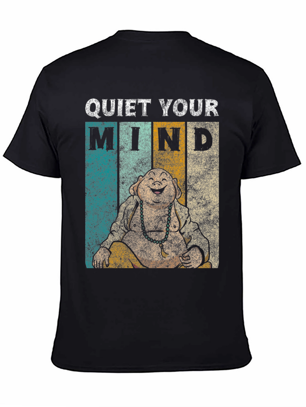 Quiet Your Mind Buddha Graphic T-Shirt