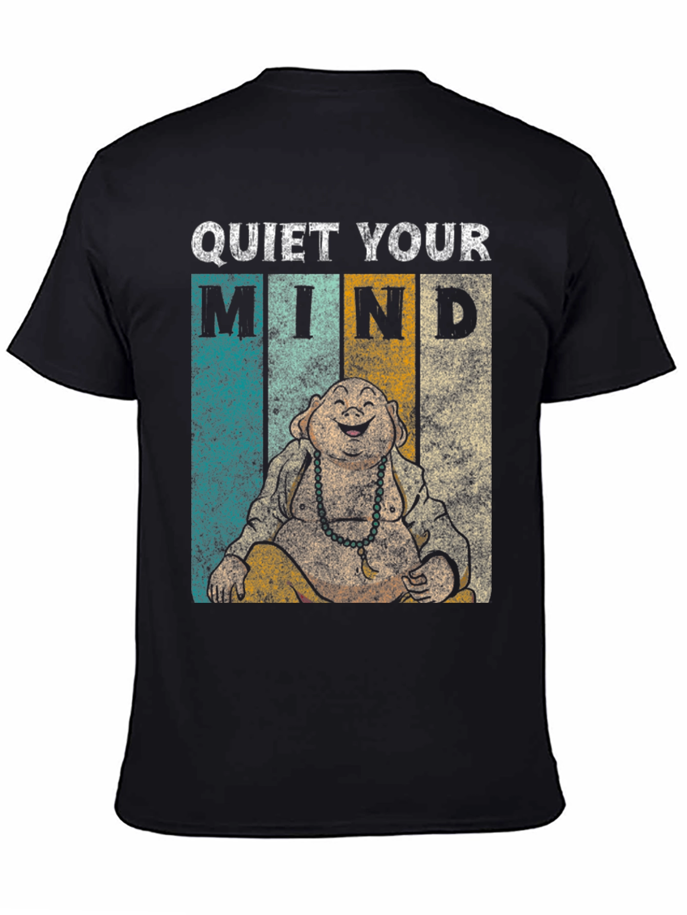 Quiet Your Mind Buddha Graphic T-Shirt