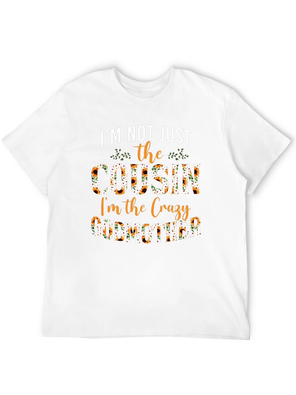 Crazy Godmother Sunflower Graphic T-Shirt