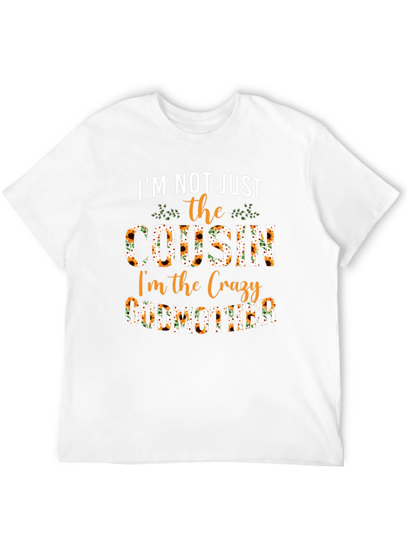 Crazy Godmother Sunflower Graphic T-Shirt